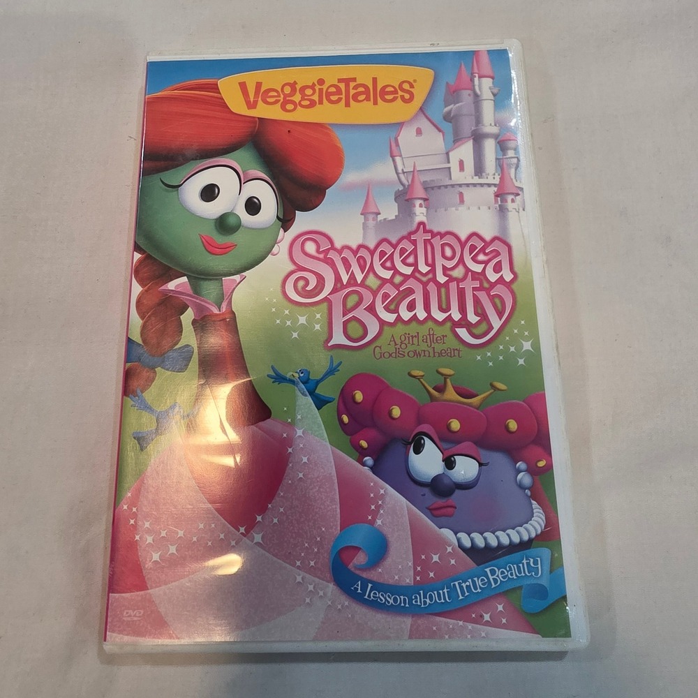 VeggieTales Sweetpea Beauty DVD Kids OS Multi Excellent Faith Based Animation